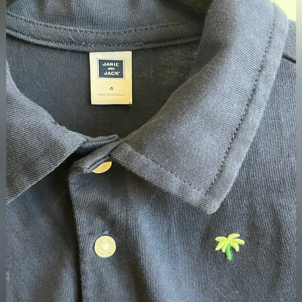 New without tags Janie and Jack 4T polo - Picture 2 of 4